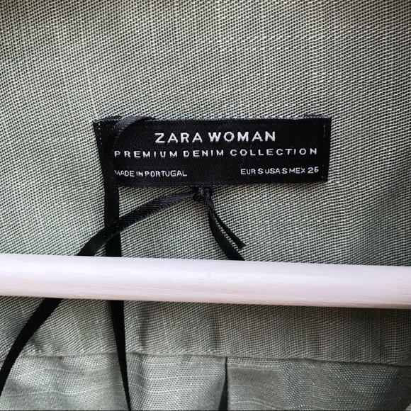 NWOT Zara Utility Button Down Shirt - Picture 7 of 8